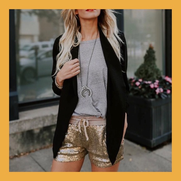 Pants - Sequins Shorts